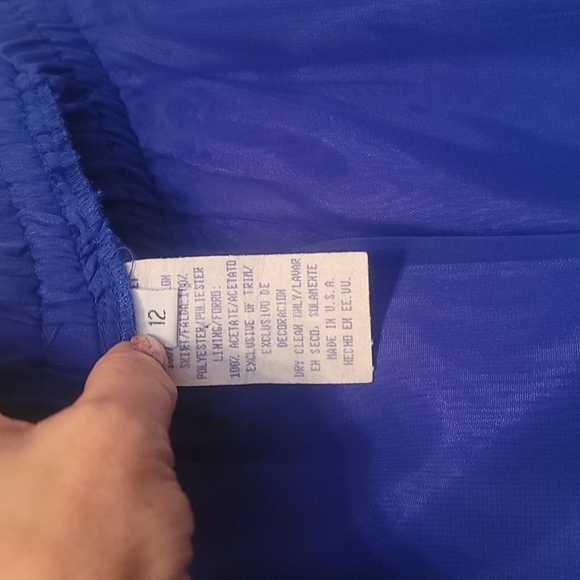 Cachet by Bari Protas 2 piece formal tea length dress - Picture 5 of 5